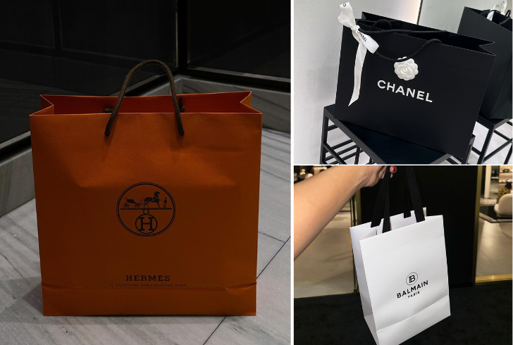 Paper bags are coveted accessories that reflect personal identity and style.